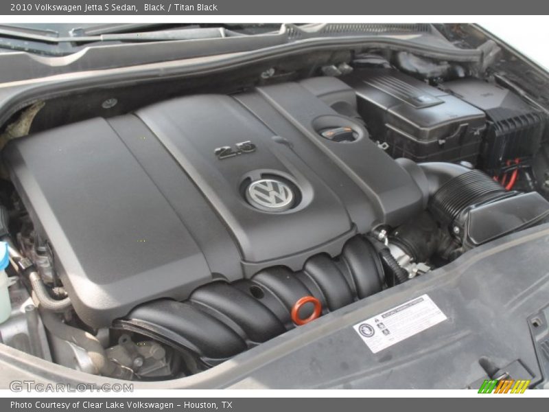 Black / Titan Black 2010 Volkswagen Jetta S Sedan
