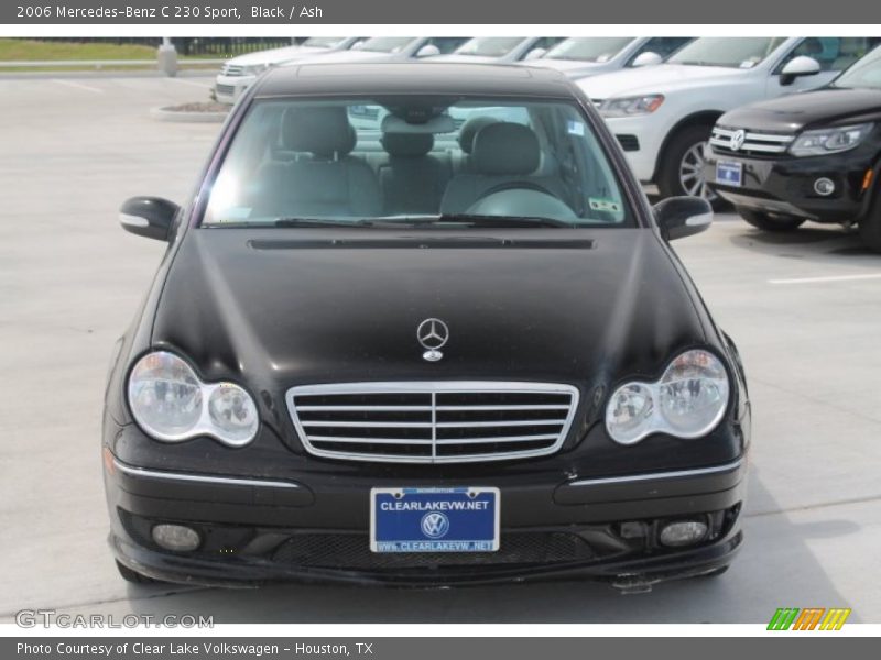 Black / Ash 2006 Mercedes-Benz C 230 Sport