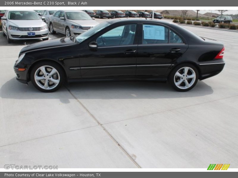 Black / Ash 2006 Mercedes-Benz C 230 Sport