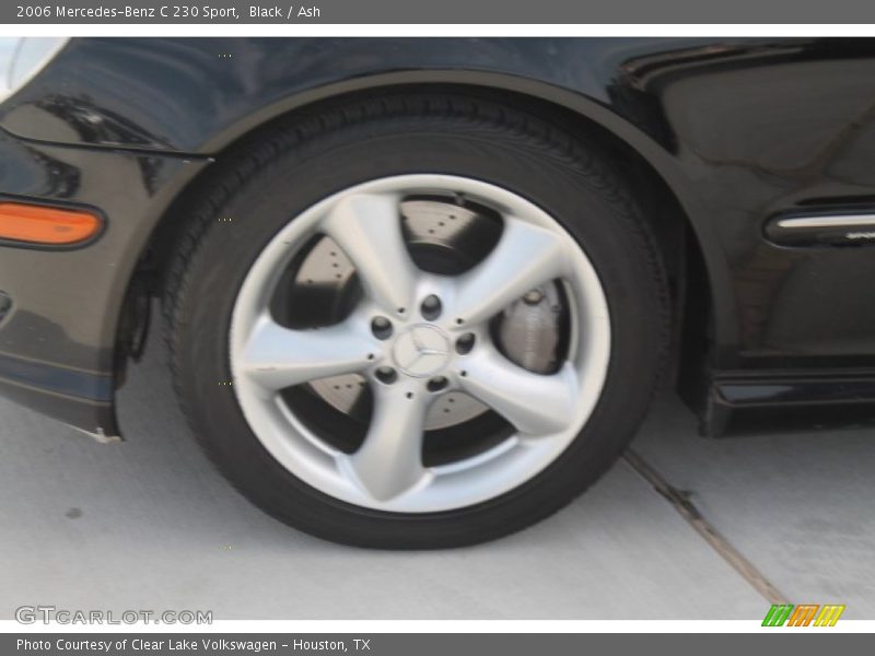Black / Ash 2006 Mercedes-Benz C 230 Sport