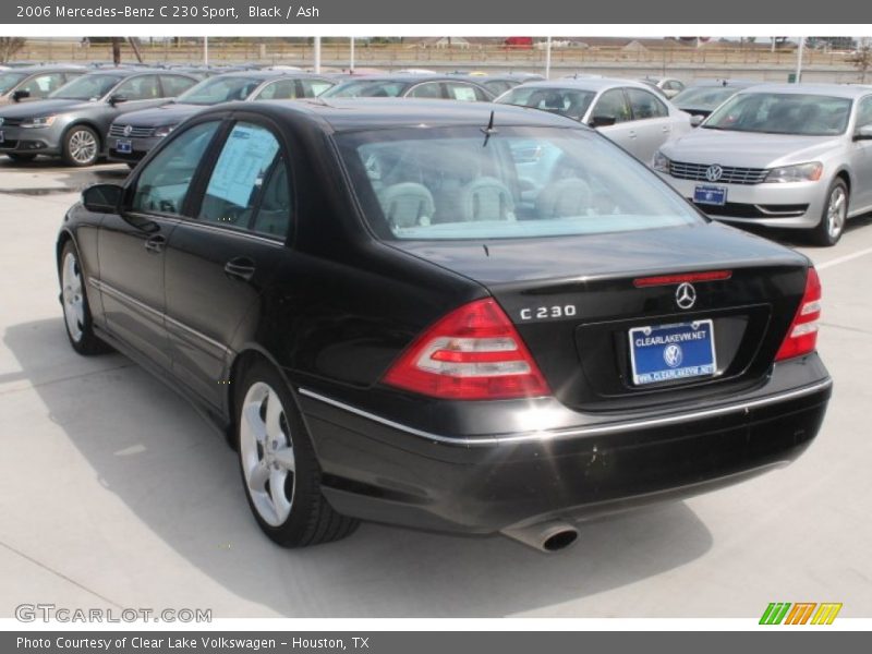Black / Ash 2006 Mercedes-Benz C 230 Sport