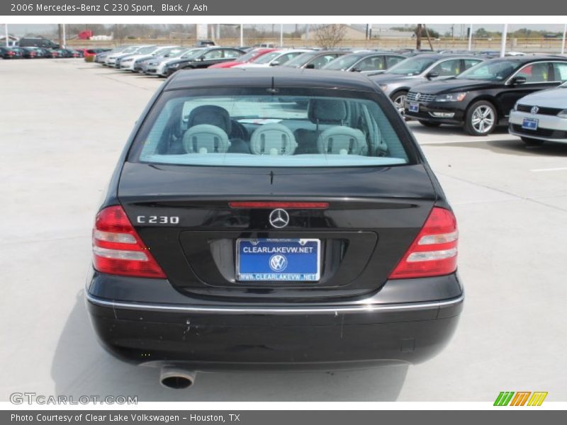 Black / Ash 2006 Mercedes-Benz C 230 Sport