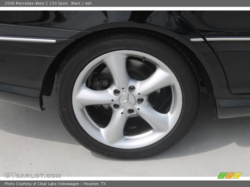 Black / Ash 2006 Mercedes-Benz C 230 Sport