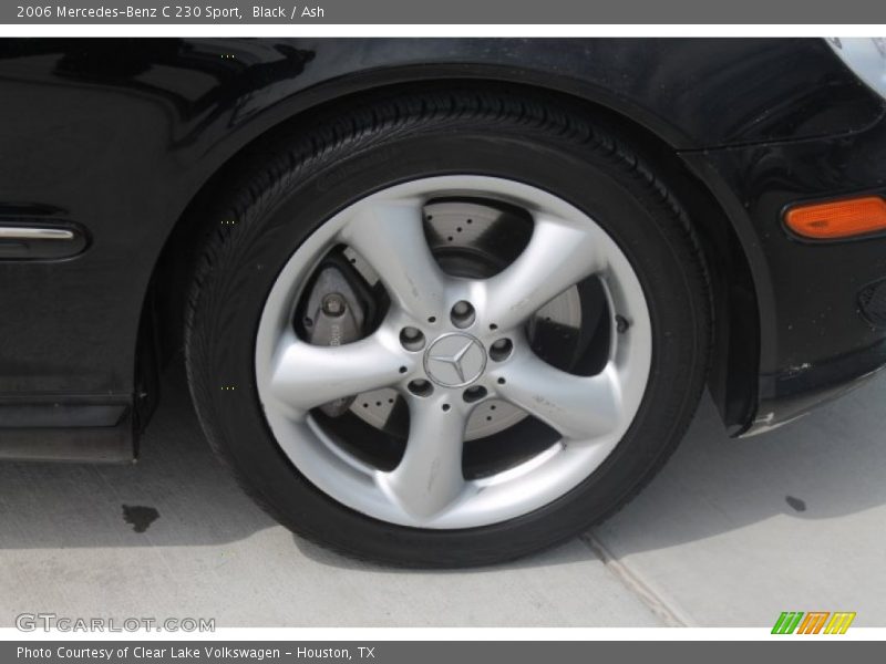 Black / Ash 2006 Mercedes-Benz C 230 Sport