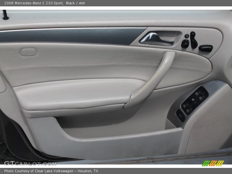 Black / Ash 2006 Mercedes-Benz C 230 Sport