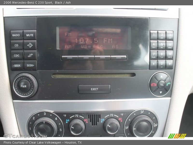 Black / Ash 2006 Mercedes-Benz C 230 Sport