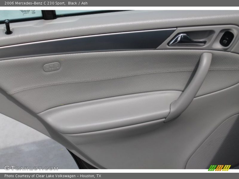 Black / Ash 2006 Mercedes-Benz C 230 Sport