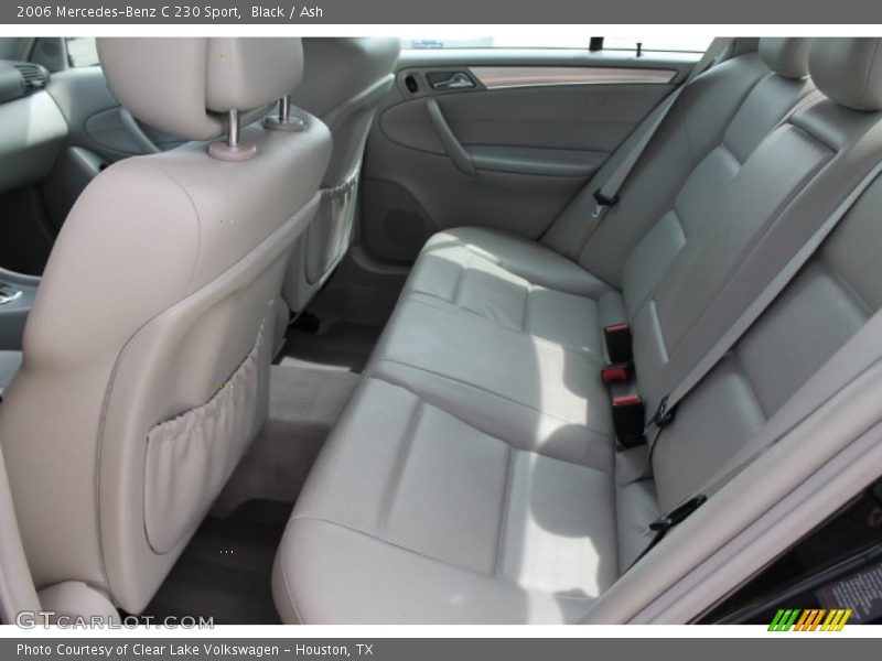 Rear Seat of 2006 C 230 Sport