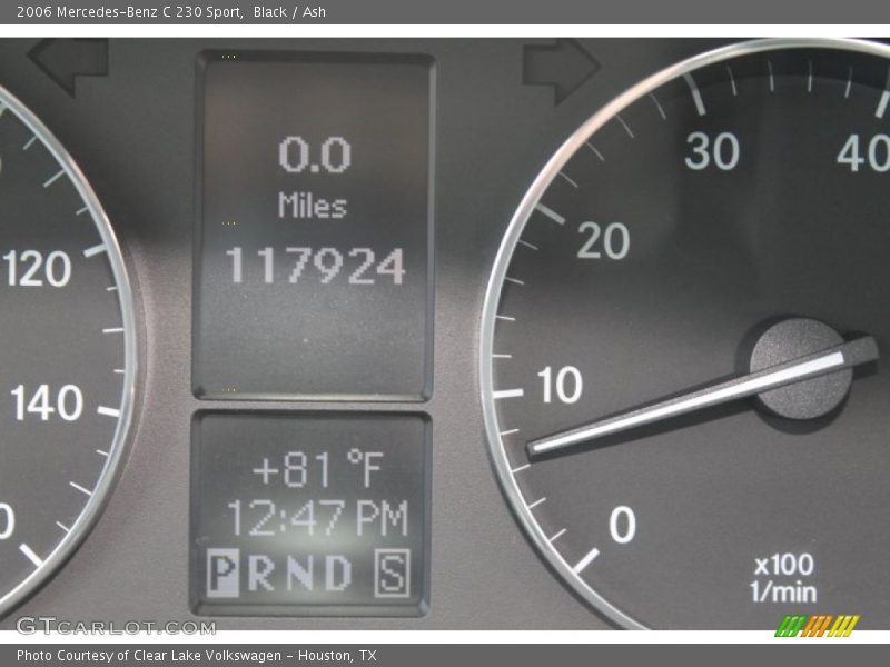 Black / Ash 2006 Mercedes-Benz C 230 Sport