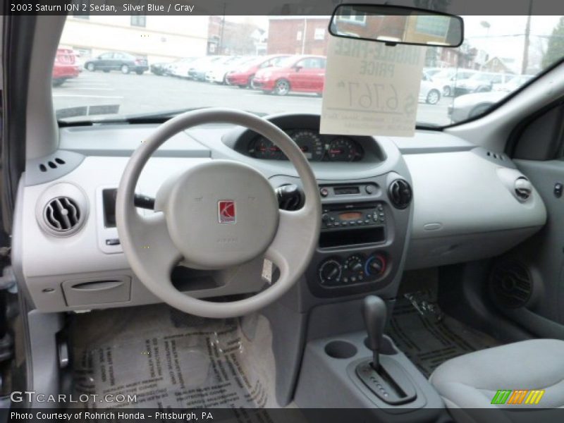 Silver Blue / Gray 2003 Saturn ION 2 Sedan