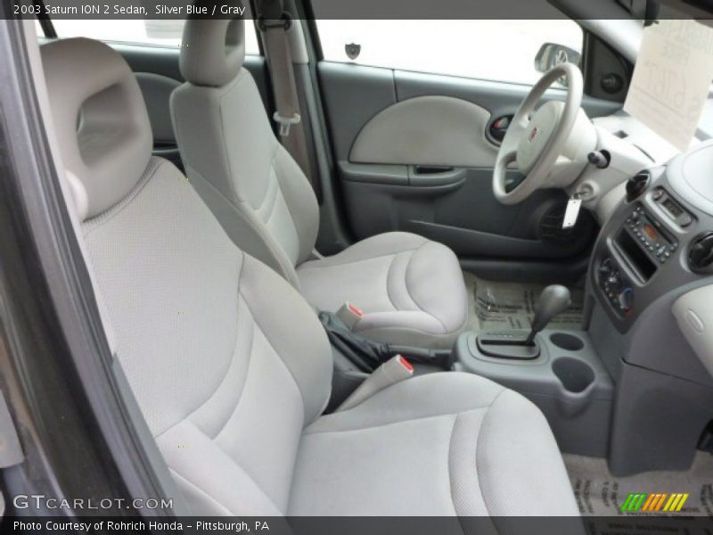 Silver Blue / Gray 2003 Saturn ION 2 Sedan