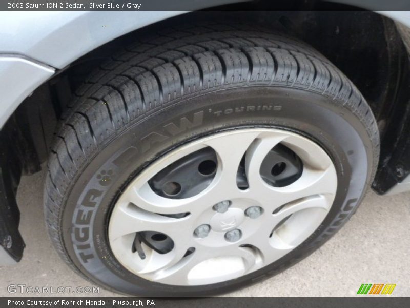 Silver Blue / Gray 2003 Saturn ION 2 Sedan