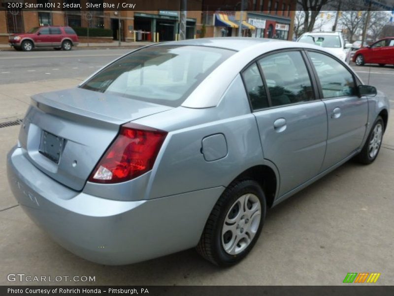 Silver Blue / Gray 2003 Saturn ION 2 Sedan