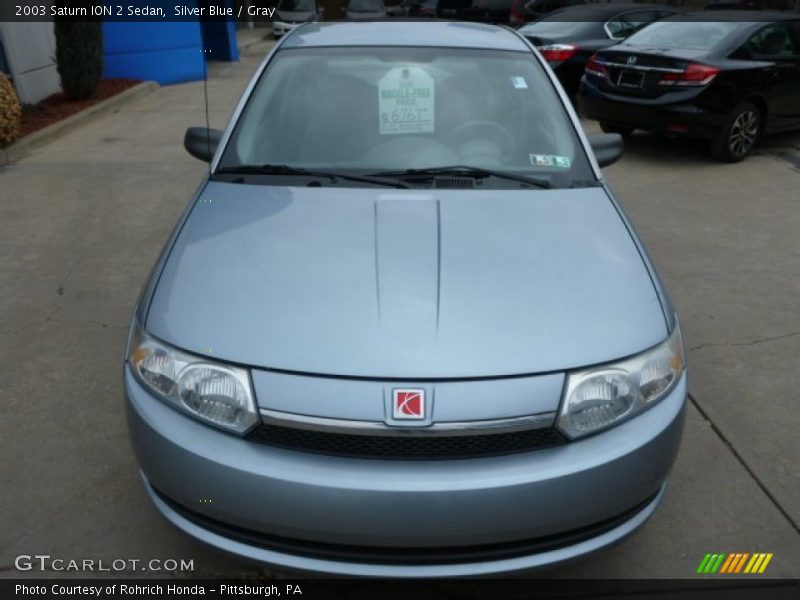 Silver Blue / Gray 2003 Saturn ION 2 Sedan