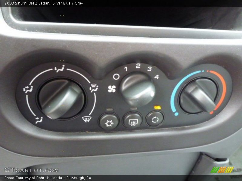Silver Blue / Gray 2003 Saturn ION 2 Sedan