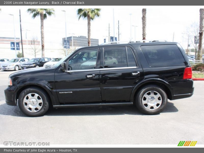 Black / Charcoal Black 2006 Lincoln Navigator Luxury