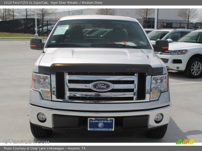 Ingot Silver Metallic / Medium Stone 2010 Ford F150 XL SuperCab