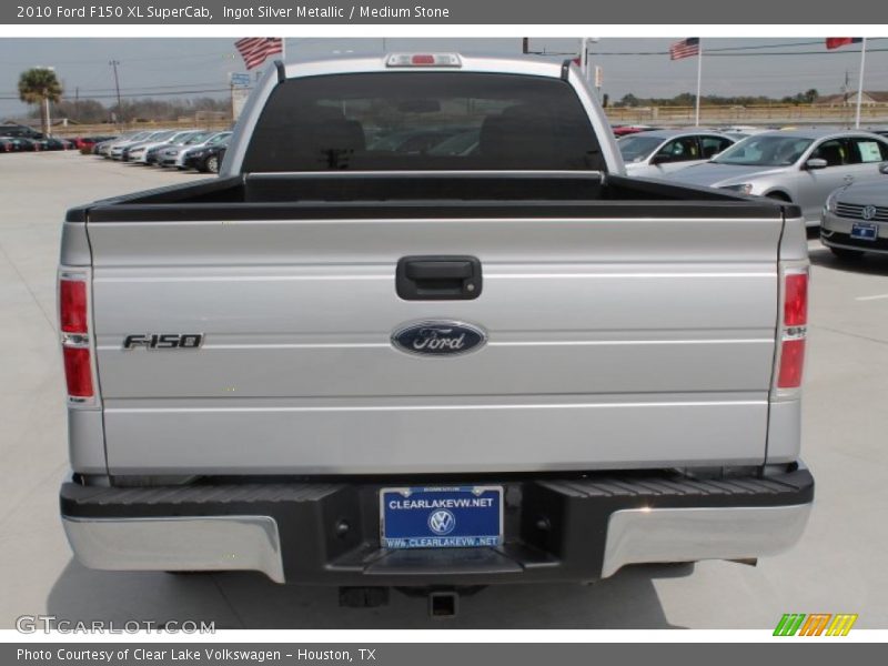 Ingot Silver Metallic / Medium Stone 2010 Ford F150 XL SuperCab