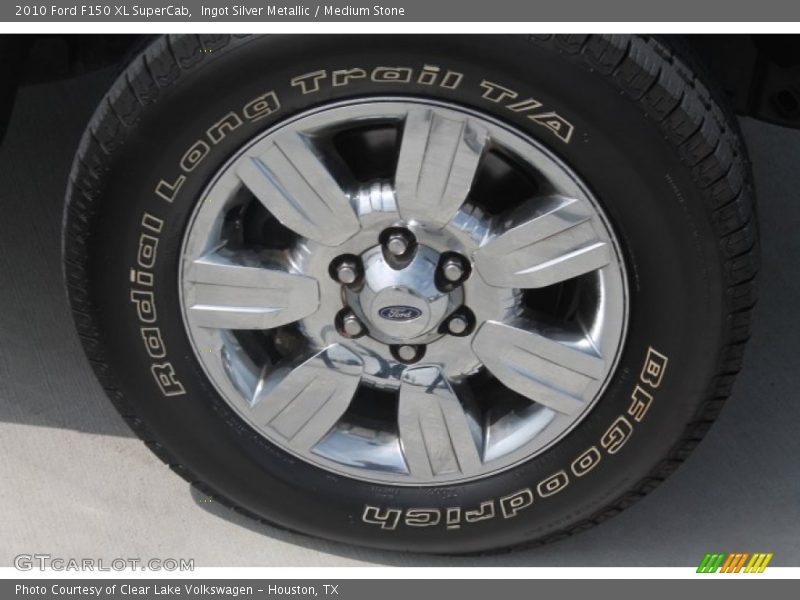 Ingot Silver Metallic / Medium Stone 2010 Ford F150 XL SuperCab