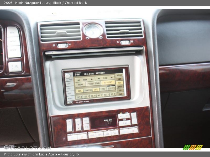 Black / Charcoal Black 2006 Lincoln Navigator Luxury