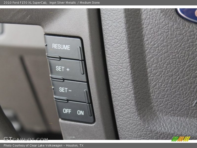 Controls of 2010 F150 XL SuperCab