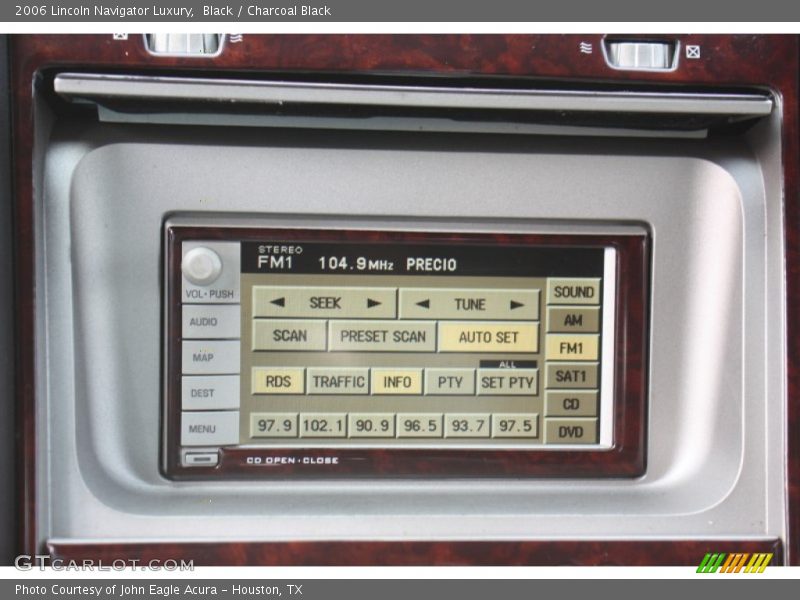 Black / Charcoal Black 2006 Lincoln Navigator Luxury