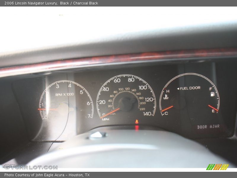 Black / Charcoal Black 2006 Lincoln Navigator Luxury