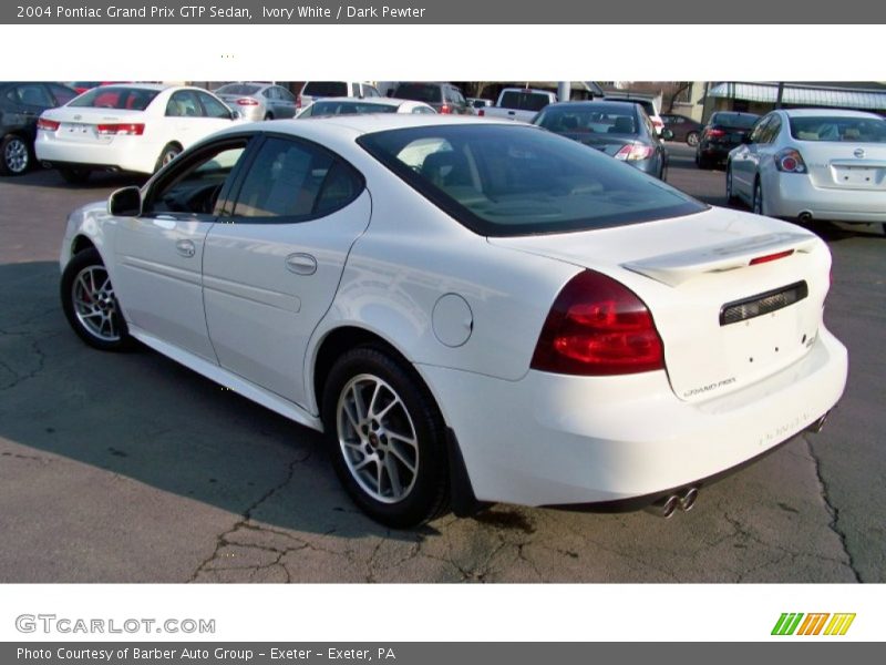 Ivory White / Dark Pewter 2004 Pontiac Grand Prix GTP Sedan