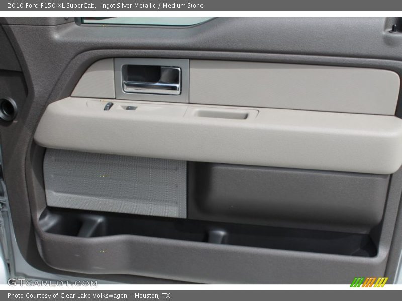Ingot Silver Metallic / Medium Stone 2010 Ford F150 XL SuperCab
