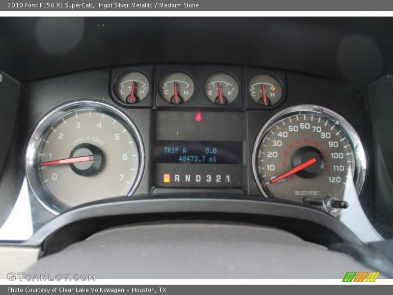 Ingot Silver Metallic / Medium Stone 2010 Ford F150 XL SuperCab