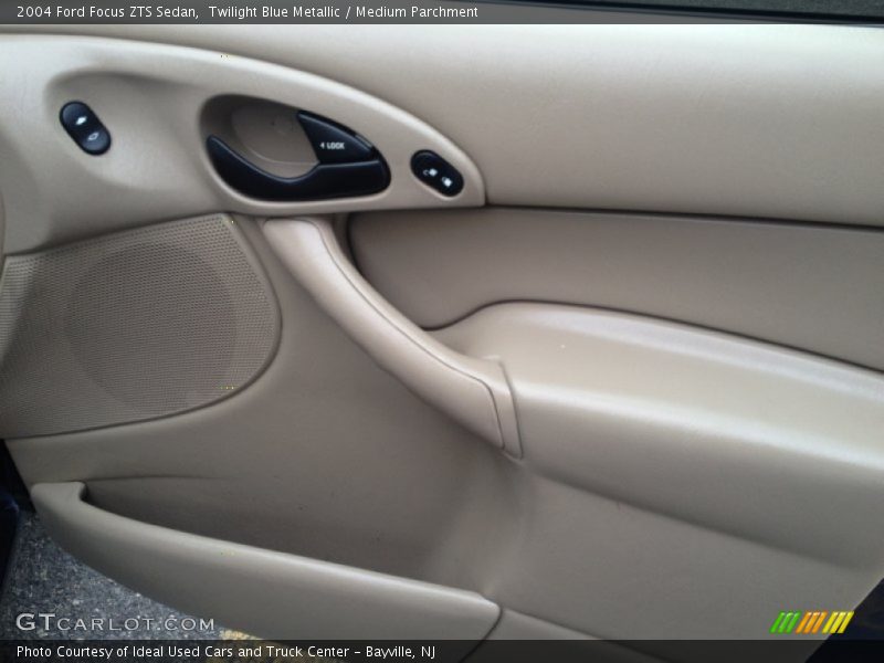 Twilight Blue Metallic / Medium Parchment 2004 Ford Focus ZTS Sedan