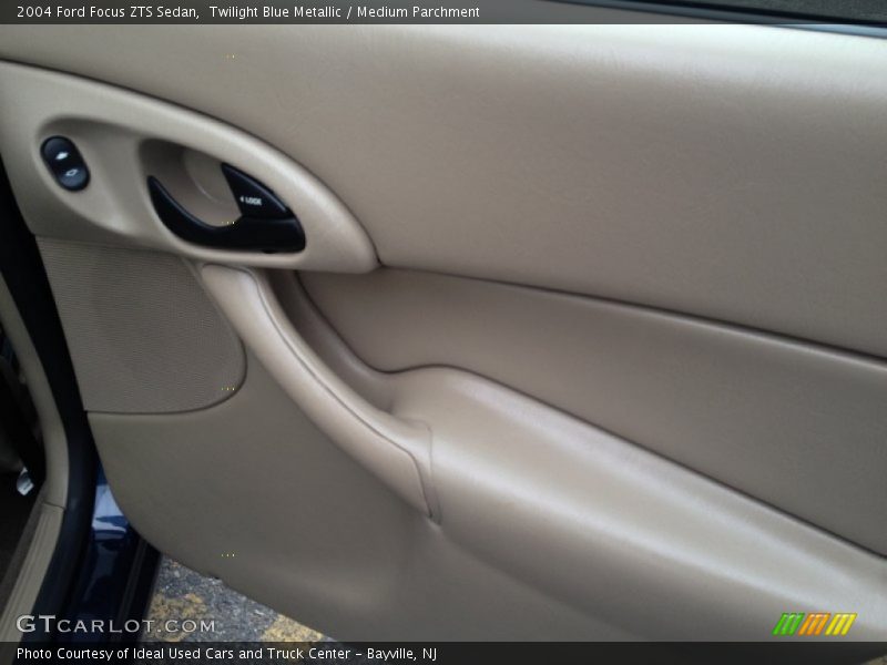 Twilight Blue Metallic / Medium Parchment 2004 Ford Focus ZTS Sedan