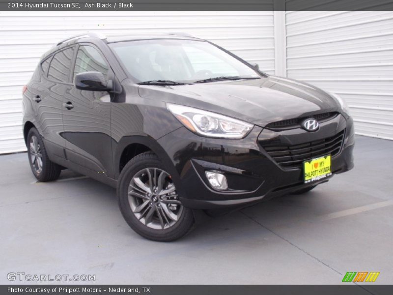 Ash Black / Black 2014 Hyundai Tucson SE