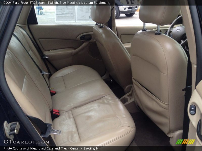 Twilight Blue Metallic / Medium Parchment 2004 Ford Focus ZTS Sedan