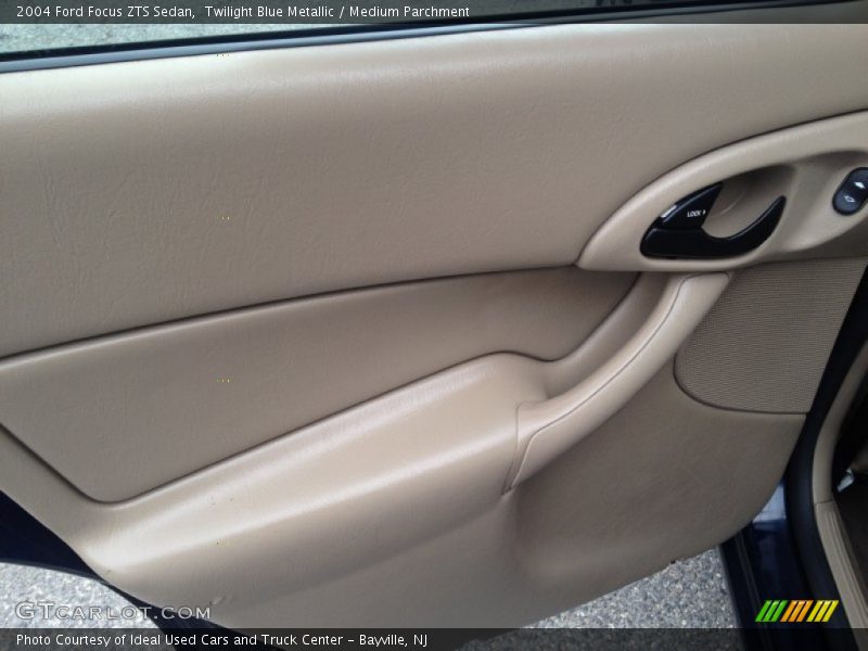 Twilight Blue Metallic / Medium Parchment 2004 Ford Focus ZTS Sedan