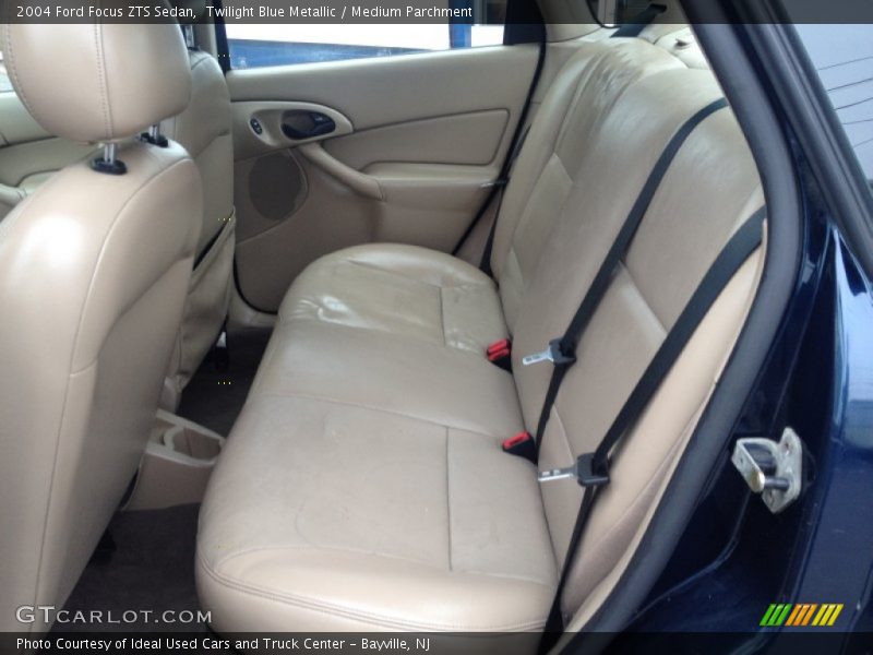 Twilight Blue Metallic / Medium Parchment 2004 Ford Focus ZTS Sedan
