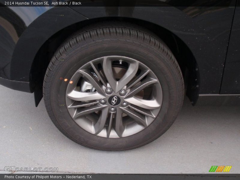 Ash Black / Black 2014 Hyundai Tucson SE