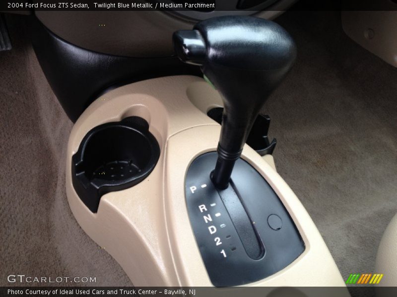 Twilight Blue Metallic / Medium Parchment 2004 Ford Focus ZTS Sedan