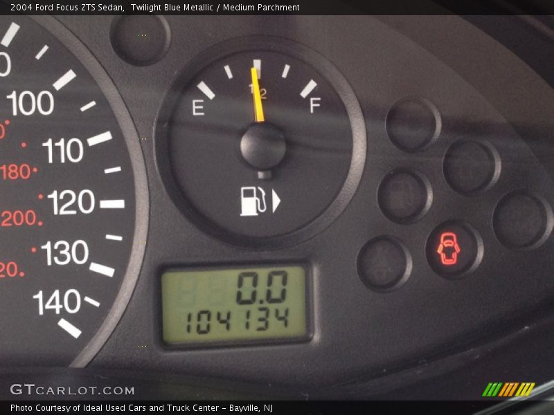 Twilight Blue Metallic / Medium Parchment 2004 Ford Focus ZTS Sedan