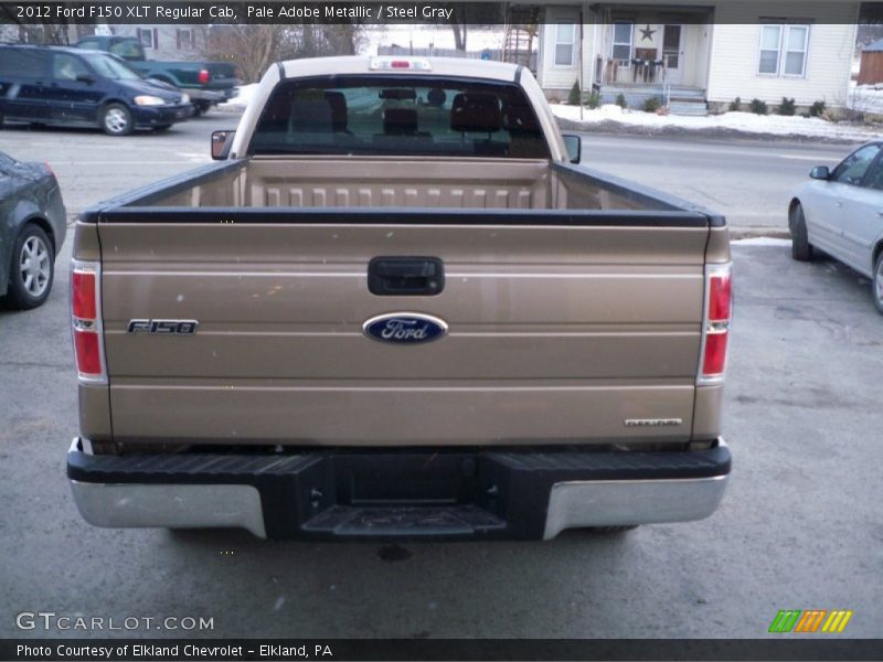 Pale Adobe Metallic / Steel Gray 2012 Ford F150 XLT Regular Cab
