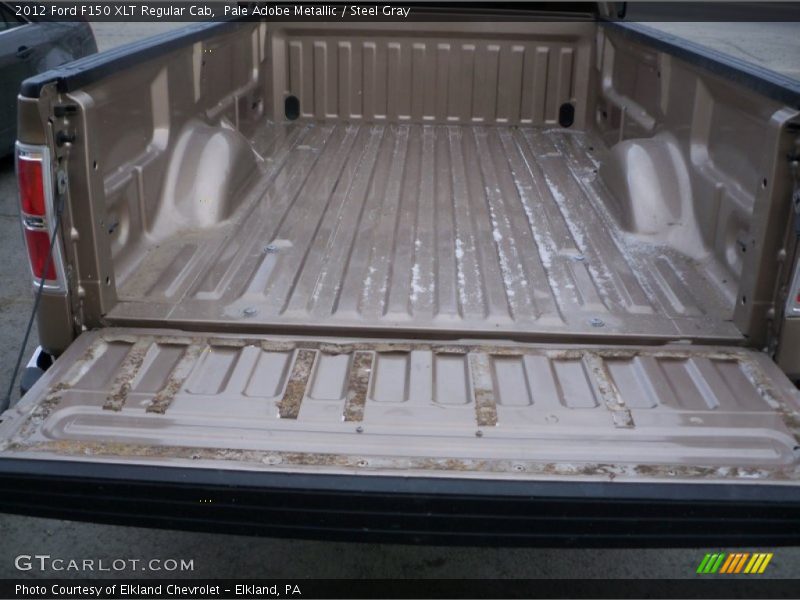 Pale Adobe Metallic / Steel Gray 2012 Ford F150 XLT Regular Cab