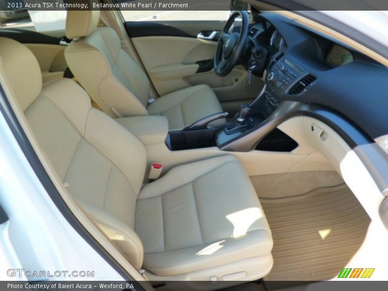 Bellanova White Pearl / Parchment 2013 Acura TSX Technology