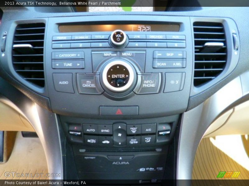 Bellanova White Pearl / Parchment 2013 Acura TSX Technology