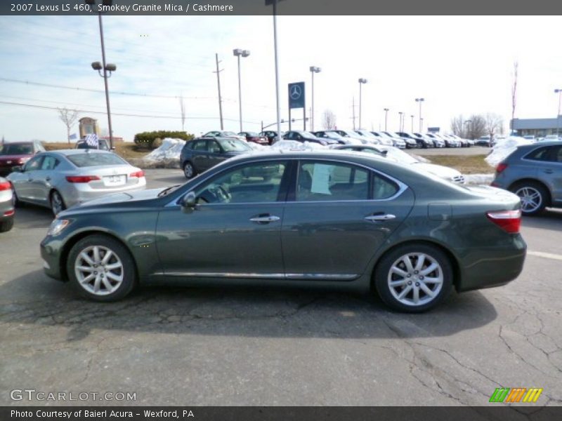 Smokey Granite Mica / Cashmere 2007 Lexus LS 460