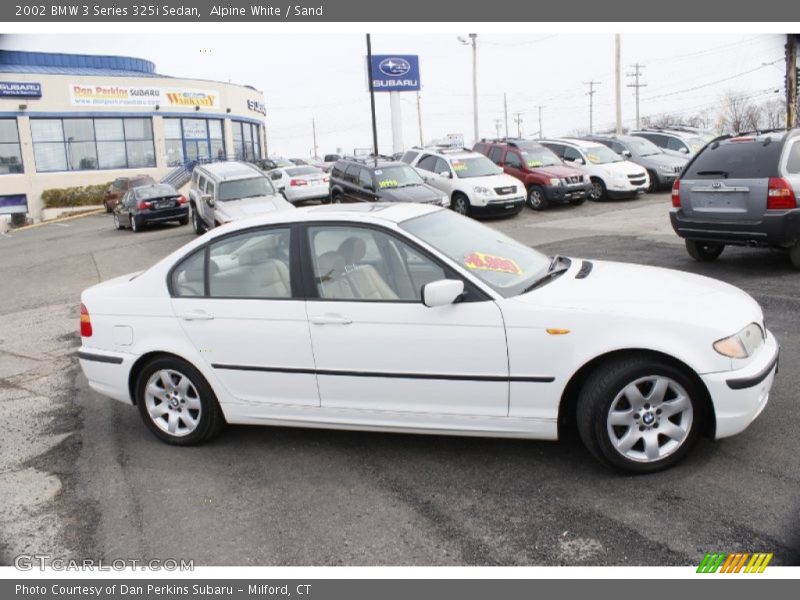 Alpine White / Sand 2002 BMW 3 Series 325i Sedan