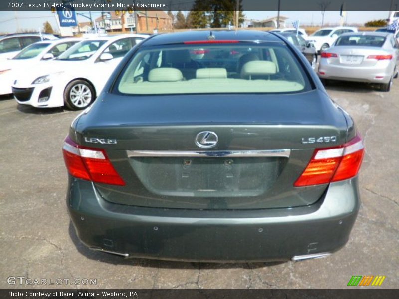 Smokey Granite Mica / Cashmere 2007 Lexus LS 460