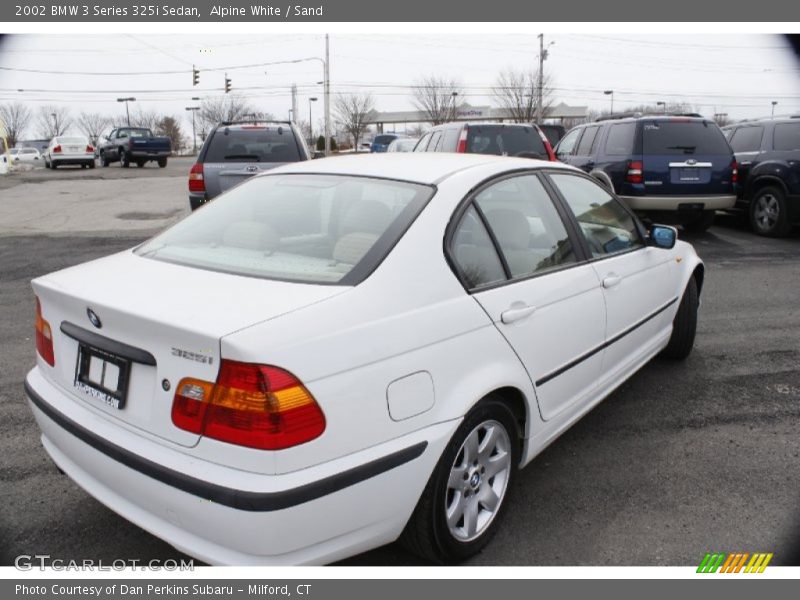 Alpine White / Sand 2002 BMW 3 Series 325i Sedan