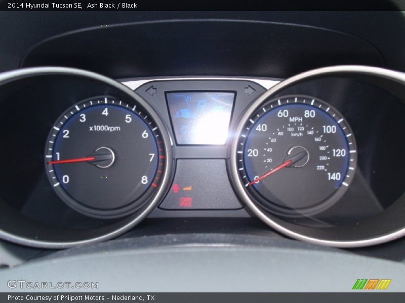 Ash Black / Black 2014 Hyundai Tucson SE