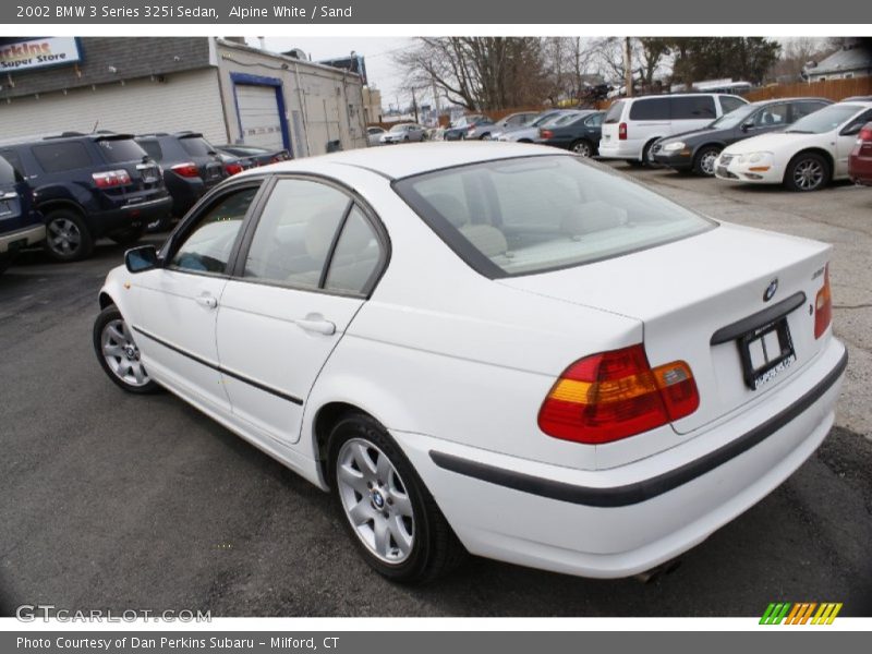 Alpine White / Sand 2002 BMW 3 Series 325i Sedan