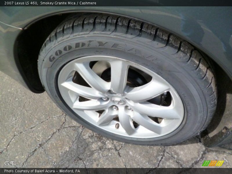 Smokey Granite Mica / Cashmere 2007 Lexus LS 460
